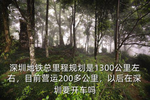 在深圳開地鐵怎么樣,在深圳開公交車