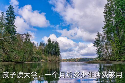 孩子讀大學(xué)，一個月給多少生活費(fèi)夠用