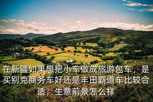 在新疆如果想把小車(chē)做成旅游包車(chē)，是買(mǎi)別克商務(wù)車(chē)好還是豐田霸道車(chē)比較合適，生意前景怎么樣