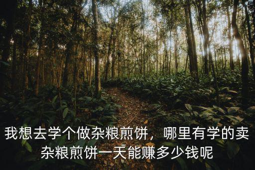 山東煎餅一個(gè)能賺多少錢,我想去學(xué)個(gè)做雜糧煎餅