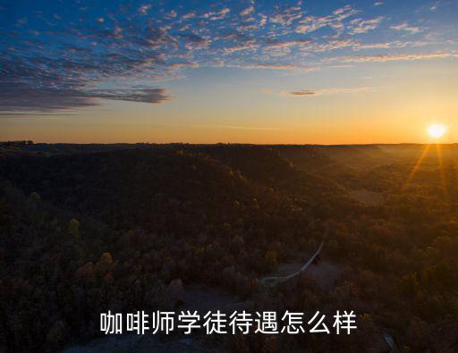 麗水咖啡師工資多少,咖啡師工作待遇怎么樣