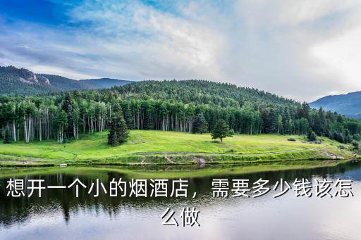 想開一個小的煙酒店，需要多少錢該怎么做