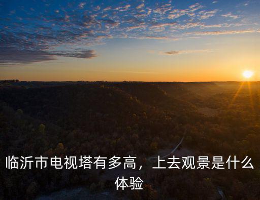 臨沂電視塔旋轉(zhuǎn)餐廳有多少層,臨沂市電視塔有多高