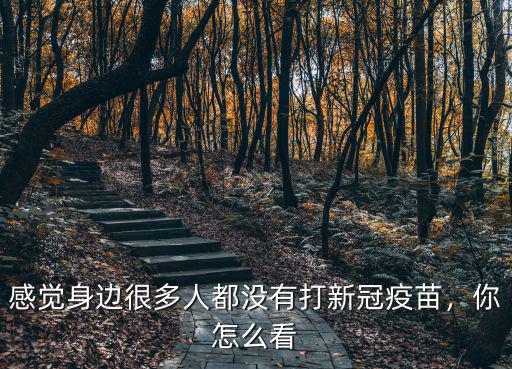 感覺(jué)身邊很多人都沒(méi)有打新冠疫苗，你怎么看