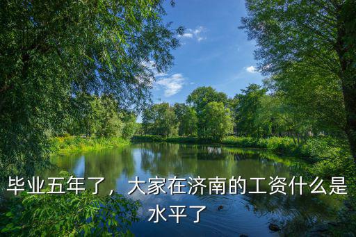 畢業五年了，大家在濟南的工資什么是水平了