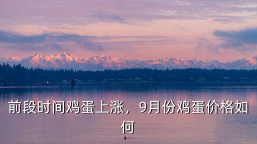 9月10號煙臺雞蛋價格多少時間,現在雞蛋多少錢一斤