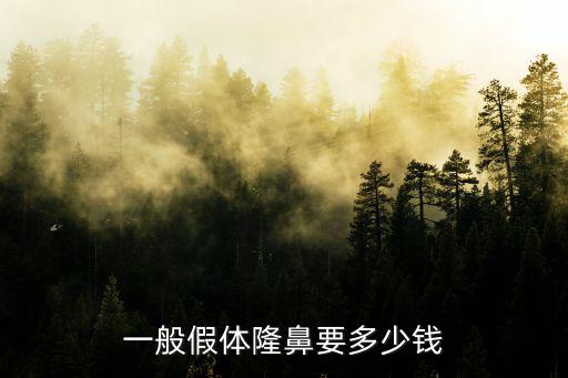 濟南假體隆鼻多少錢呢,一般假體隆鼻要多少錢