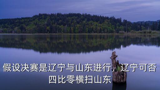 假設決賽是遼寧與山東進行，遼寧可否四比零橫掃山東