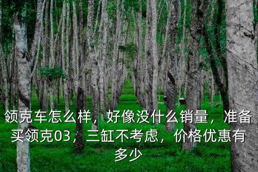 領克03湖州優惠多少,準備買領克03