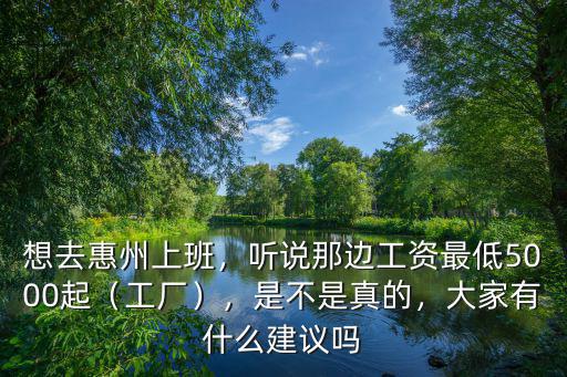 惠州伯恩附近有什么廠工資怎么樣,惠州有什么工廠工資高