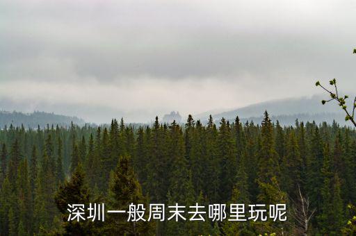 深圳一般周末去哪里玩呢