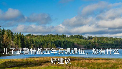 廣東武警多少年退伍,兒子武警特戰五年兵想退伍