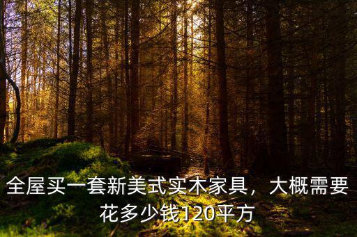 韶關全屋家具一套多少錢,全屋買一套新美式實木家具