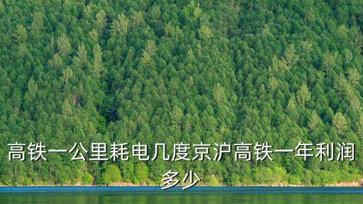浙江 北京高鐵多少錢一公里,京滬高鐵一年利潤多少