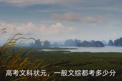 2016高考山東文綜一般多少分,高考文科狀元