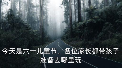 今天是六一兒童節(jié)，各位家長(zhǎng)都帶孩子準(zhǔn)備去哪里玩