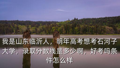 我是山東臨沂人，明年高考想考石河子大學(xué)，錄取分?jǐn)?shù)線是多少啊，好考嗎條件怎么樣