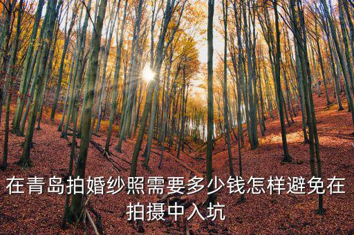 在青島拍婚紗照需要多少錢怎樣避免在拍攝中入坑