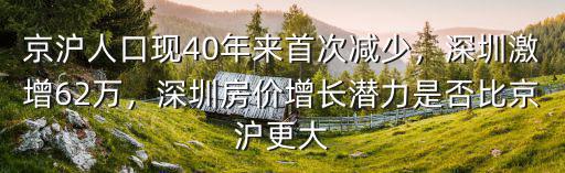 40年前深圳人口多少,深圳激增62萬