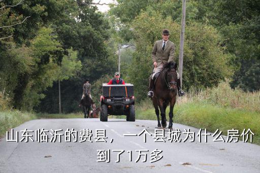 山東臨沂的費縣，一個縣城為什么房價到了1萬多