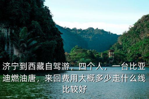 濟寧到西藏自駕游，四個人，一臺比亞迪燃油唐，來回費用大概多少走什么線比較好