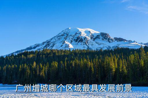 廣州增城哪個區域最具發展前景