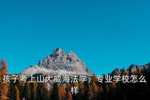 山大威海校區(qū)有多少人,山大威海分校怎么樣