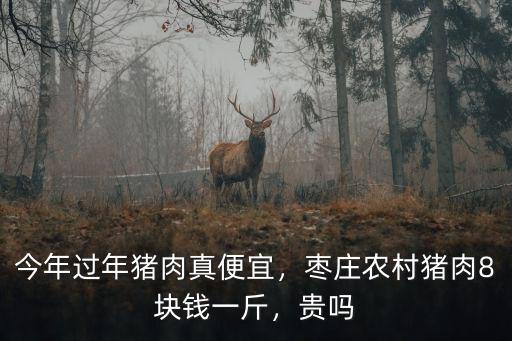 今年過年豬肉真便宜，棗莊農(nóng)村豬肉8塊錢一斤，貴嗎