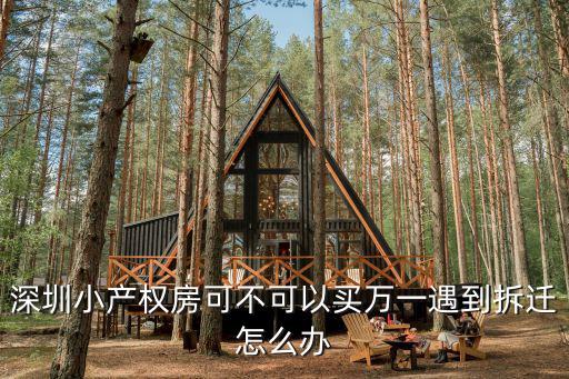 深圳小產(chǎn)權(quán)房可不可以買萬一遇到拆遷怎么辦