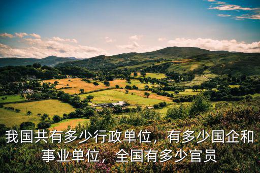 全國局級干部山東有多少人,全國有多少官員