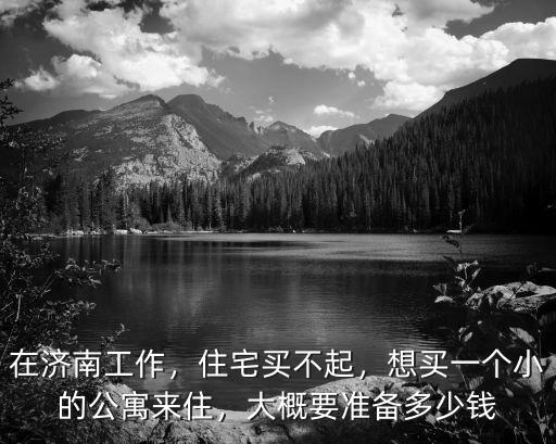 在濟(jì)南買不起房的有多少錢,濟(jì)南現(xiàn)在的房?jī)r(jià)是多少錢