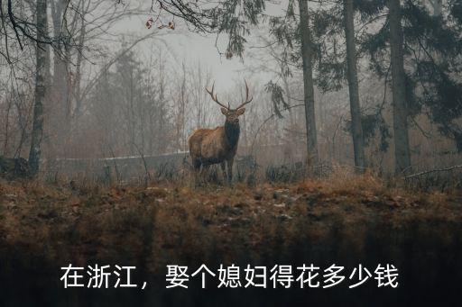 娶杭州女孩彩禮一共多少,杭州妹子彩禮沒有全退
