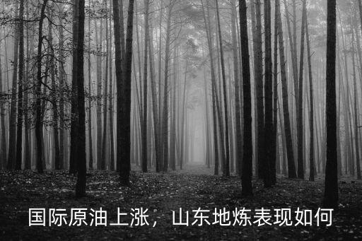 國際原油上漲，山東地煉表現如何