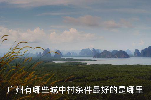 住在廣州城中村大概有多少人,廣州有哪些城中村