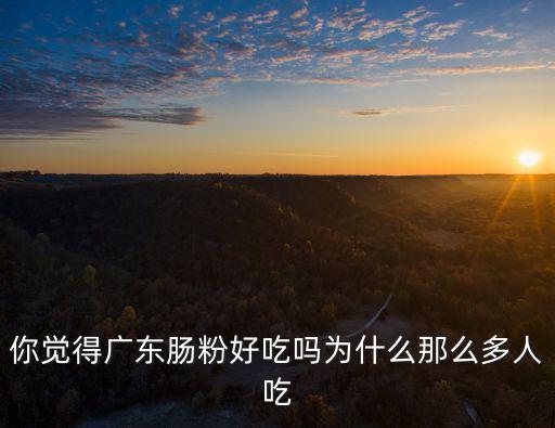 特色早點廣東腸粉怎么樣,你覺得廣東腸粉怎么樣