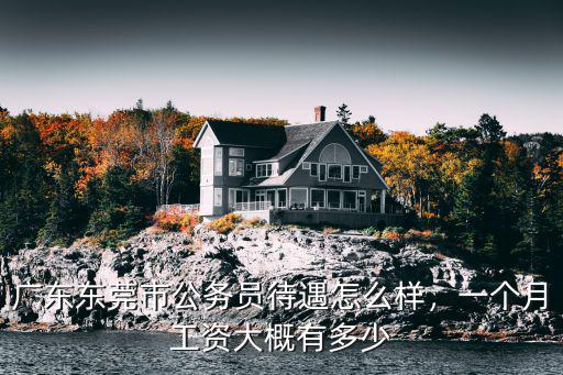 廣東公務(wù)員月薪多少錢,廣東東莞市公務(wù)員待遇怎么樣