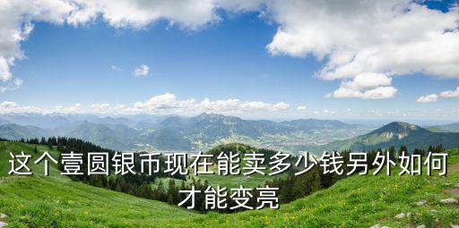 這個壹圓銀幣現在能賣多少錢另外如何才能變亮