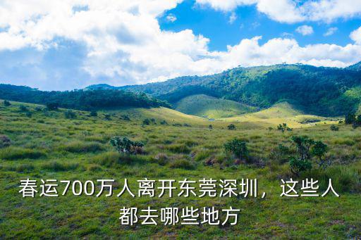 春運(yùn)第五天深圳共走了多少人,春運(yùn)700萬人離開東莞深圳