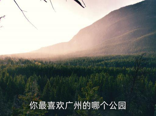 廣州哪里公園劃船最好,廣州最值得去的公園有哪些