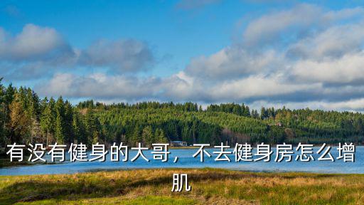 廣州健身房怎么增肌,不去健身房怎么增肌
