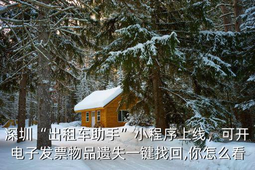 手機在深圳出租車上丟了怎么辦理流程,深圳出租車助手小程序上線