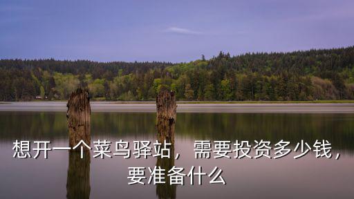 杭州菜鳥加盟多少錢,想加盟菜鳥驛站