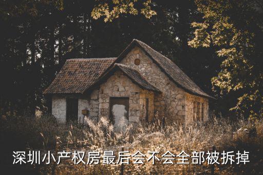 舊城深圳改造小產(chǎn)權(quán)房怎么辦,萬(wàn)一遇到拆遷怎么辦