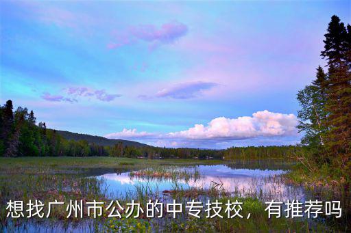 哪里的中專技校好廣東省內(nèi),想找廣州市公辦的中專技校