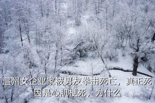 溫州女企業家陳愛陶身價多少,溫州女企業家被男友拳擊身亡