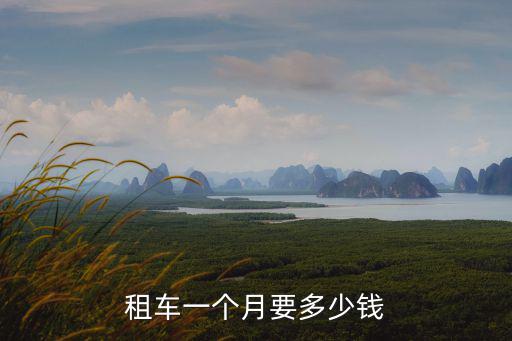 廣州便宜的月租車大概多少錢,租車一個月要多少錢