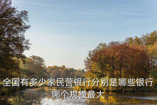 浙江有多少家民營(yíng)銀行,全國(guó)有多少家民營(yíng)銀行