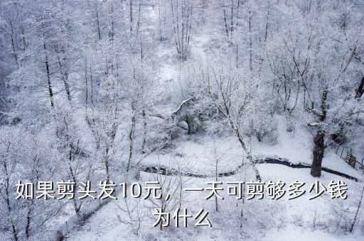 麗水剪頭發(fā)多少錢,如果剪頭發(fā)10元