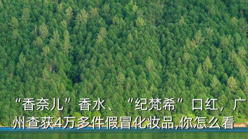 “香奈兒”香水、“紀(jì)梵希”口紅，廣州查獲4萬(wàn)多件假冒化妝品,你怎么看