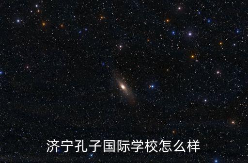 濟(jì)寧孔子國(guó)際學(xué)校初中招生多少人,濟(jì)寧孔子國(guó)際學(xué)校怎么樣